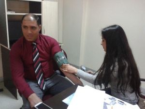 Erzincan Emniyetinden İşçilere Seminer Ve Sağlık Kontrolü