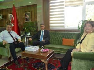 Basın Yayın Ve Enformasyon İzmir İl Müdürü Dev’den Başkan Çerçi’ye Ziyaret