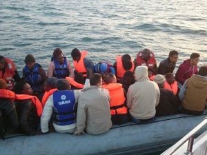 Ege Denizi’nde Göçmen Faciasının Eşiğinden Dönüldü