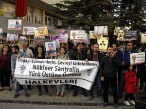 Eskişehir’de ‘Nükleer’ Protestosu