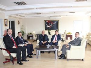 AK Parti Milletvekili Adaylarından Emniyet Müdürlüğü’ne Ziyaret