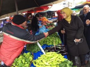 AK Parti Trabzon Milletvekili Ayşe Sula Köseoğlu Seçim Gezilerini Sürdürüyor