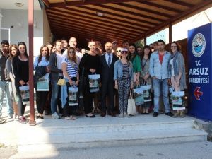 Avrupalı Öğrenciler Turizm Cenneti Arsuz’da