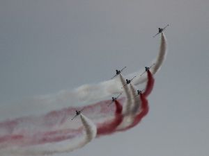 Türk Yıldızlarının Provası İlgiyle İzlendi