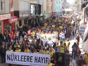 Sinop’ta Nükleer Eylemi