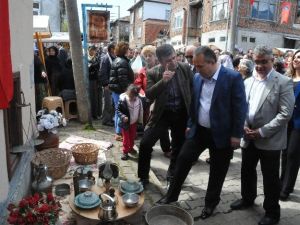 Tarihi Mahallede 50 Yıl Sonra İlk Pazar Kuruldu