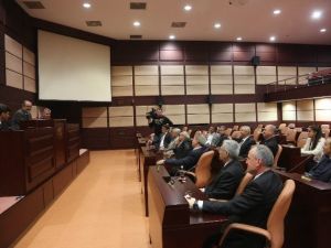 Balkan Ve Rumeli Türkleri Konfederasyonu’ndan Başkan Büyükerşen’e Ziyaret