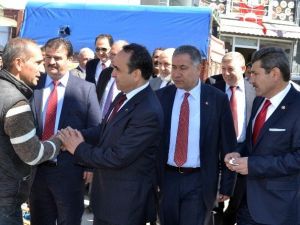 AK Parti Milletvekilleri Sinanpaşa Ve İscehisar İlçelerini Ziyaret Etti