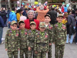 Bodrum’daki Çocuk Şenliği Renkli Görüntülere Sahne Oldu