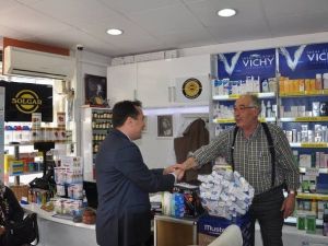 MHP’li Eryılmaz Esnaf Ziyaretlerini Sürdürüyor