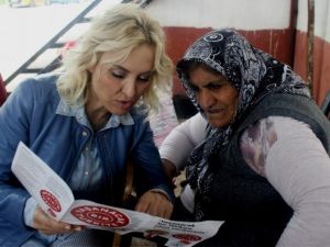 CHP’li Figen Çalıkuşu’nun Seçim Çalışmaları