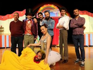 Çocukların “Gökkuşağının Altında” Oyun Keyfi