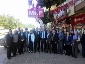 MHP Esnaf Ziyaretinde