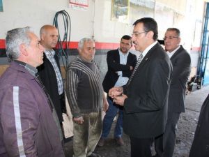 AK Parti Heyeti, Sanayi Esnafıyla Bir Araya Geldi