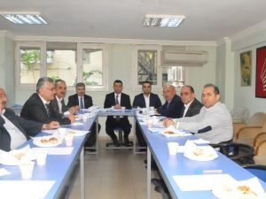 CHP Merkez İlçe Başkanları Seçim İçin Toplandı