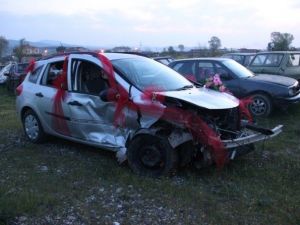 Düğün Aracı Kaza Yaptı: 7 Yaralı