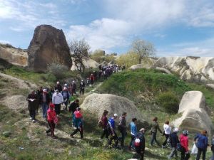 Türk Eğitim Sen Üyeleri Vadi Yürüyüşünde Bir Araya Geldi