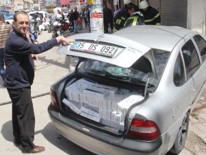 Otomobilin Çarptığı Yaralı Polis, Kaçakçıyı Takip Edip Yakaladı