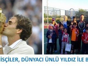 Urfalı Tenisçiler, Dünyaca Ünlü Yıldız İle Buluşuyor