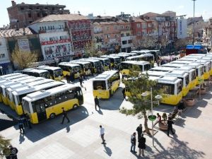 Minibüsçülerden Başkan Yazgı’ya Teşekkür