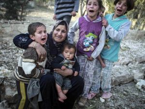 Şahinbeyli Çocuklar Savaştaki Kardeşlerini Gökyüzüne Taşıdı