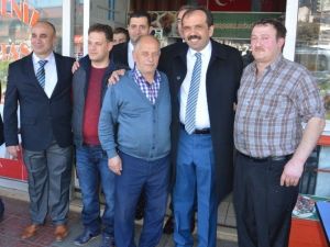AK Parti Trabzon Milletvekili Adayı Muhammet Balta, Demirkırlar Sanayi Sitesi’ni Gezdi
