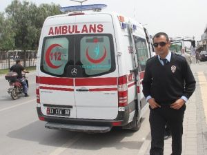 Hırsızlar Olay Yerinden Ambulansla Kaçtı