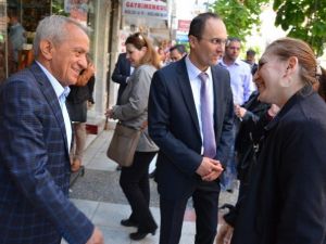 MHP’li Coşkun Ziyaretlerine Karaköy’de Devam Etti