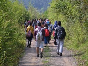 Öğrenciler Doğa Yürüyüşünde Buluştu