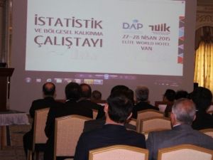 Van’da İstatistik Ve Bölgesel Kalkınma Çalıştayı