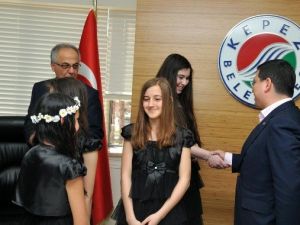 Kepez Orkestrası Üyelerinden Ziyaret