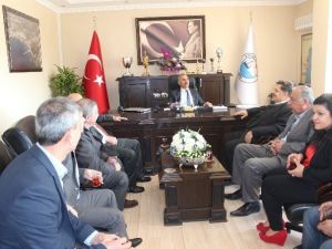 Arsuz Belediye Başkanı Nazım Culha’ya Ziyaret