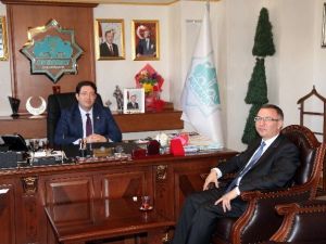 PMYO Müdürü Cangül’den Başkan Yazgı’ya Ziyaret