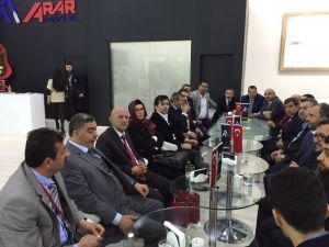 MÜSİAD Heyeti’nden İdma Fuarına Ziyaret