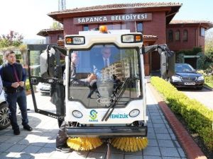 Sapanca Belediyesi, Temizlik İşleri Araç Filosuna Yeni Bir Araç Kazandırdı