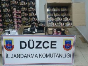 Düzce Jandarmasından Kaçakçılara Darbe