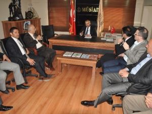 AK Parti’den MÜSİAD’a Ziyaret
