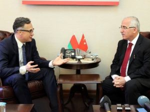 Belarus Büyükelçisinden Vali Tuna’ya Ziyaret