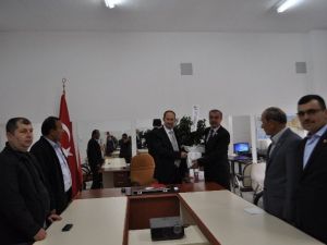 Muhtarlardan Kaymakam Kantay’a Ziyaret