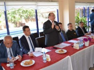 Vali Çiçek, Ortaca’da Muhtarları Dinledi