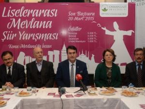 Mevlana Şiir Yarışması Sonuçlandı