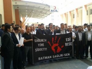 Sağlık-sen, Sağlıkçılara Yapılan Şiddeti Kınadı