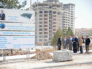 Başkan Tiryaki Şantiyeleri Denetledi