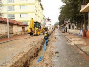 Tavas’ta Alt Yapı Çalışmaları Devam Ediyor