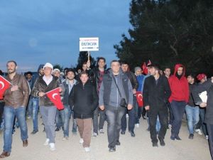 Erzincan’dan Yüzlerce Genç 57. Alay Vefa Yürüyüşüne Katıldı