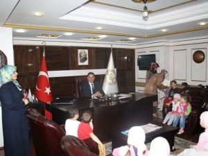 Miniklerden Müftülüğe Ziyaret