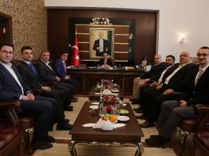 6’ncı Meslek Komitesi Vali Hüseyin Avni Coş’a Proje Aktardı