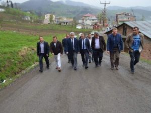 AK Parti Trabzon Milletvekili Adayları Seçim Çalışmalarını Sürdürüyor