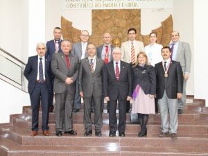 Tmok Fair Play Komisyonu Rektör Çelik’i Ziyaret Etti