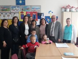 Süleymanpaşa Belediye Başkanı Eşkinat’tan Özel Eğitim Gören Öğrencilere İade-i Ziyaret